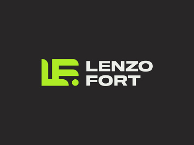 Lenzo Fort Logo branding concept design flat graphic design illustration logo logodesign