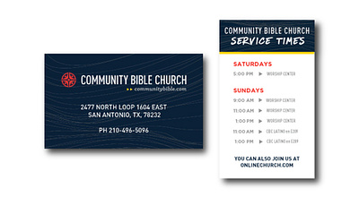 Service Time Business Card