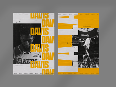 Los Angeles Lakers basketball branding design entertainment graphic design layout los angeles lakers sports typography visual design