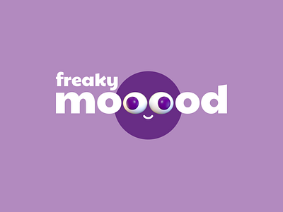 freaky mood 3d animation art character design illustration motion graphics typography