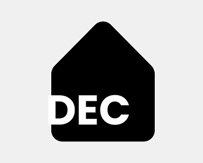 #02 - Dec Home Property branding design logo typography