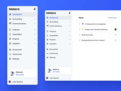 New navigation app menu nav navigation redesign side nav sidebar ui