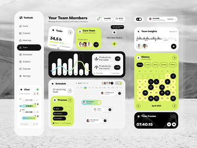 Task Management Dashboard clean digital application metrics minimal notion organize planner platform pm product project management statistics task task manager tracking ui ux web app web app design webapp work list