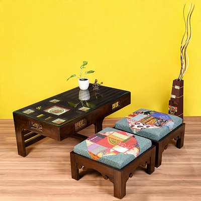 Two-Seater Coffee Table Set for Building Relationships 2 seater coffee table set coffee table set teak wood furniture