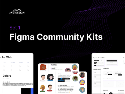 Figma Community Kits (Set 1) design figma illustration kit ui ux