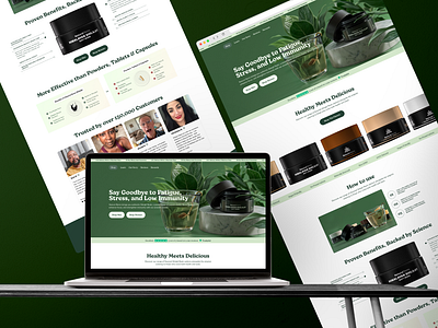 Website redesign for Natural Rems