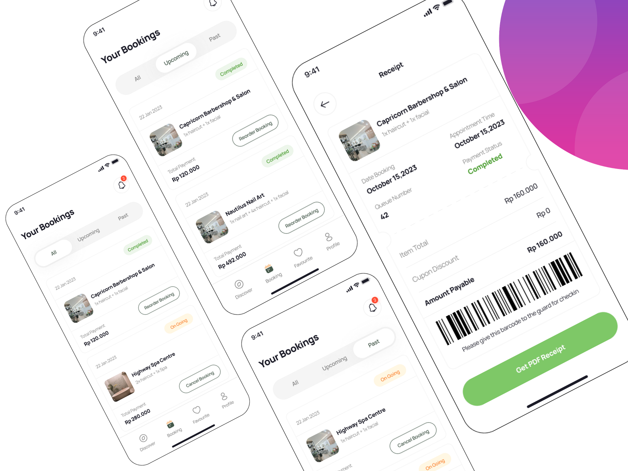 Booking App UI/UX by Akash Singh on Dribbble
