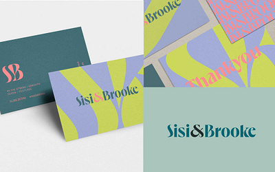 Sisi & Brooke clothing Boutique brand identity brand strategy branding design devon designer graphic design icon logo design retail type typography vector