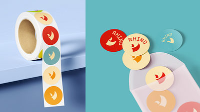 Rhino Logo Design branding design graphic design illustration logo