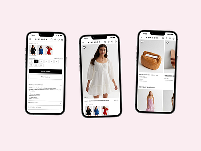 New Look - Product Details Page by Christina on Dribbble