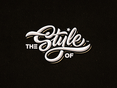 The Style Of branding custom design graphic design hand drawn hand lettering lettering logo logotype star typography