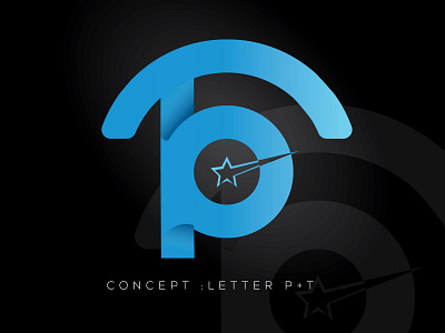 LOGO DESIGN branding design graphic design logo logo design modern modern logo pt typography vector