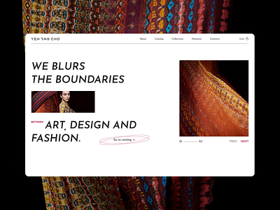 Yeng Ting Cho - online store concept design e commerce online store ui user interface ux webdesign website