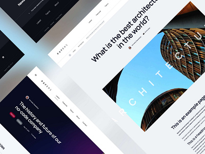Blog & Magazine website designs: Papers - Webflow template blog creative design elegant inspiration interaction interactions landing page layout magazine minimal portfolio template uidesign uiux unique web webdesign webflow website
