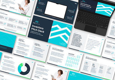 Pitch deck for a financial streaming-focused company financial funding google slides graphic design keynote pitch deck powerpoint presentation presentation design sales deck series a visual design