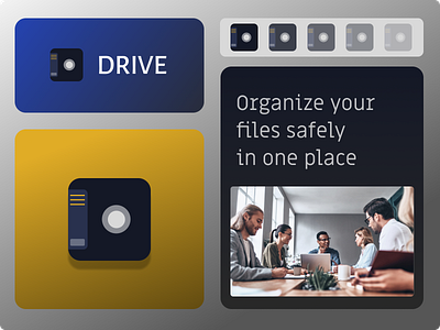 DRIVE | Logo Design app icon brand identity branding cloud storage design drive figma graphic design icon illustration logo logo design typography