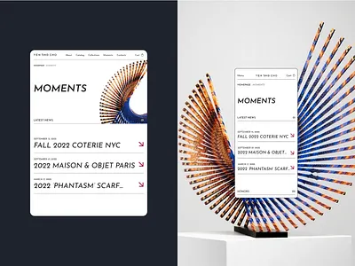 Yeng Ting Cho - News concept design e commerce mobile news online store tablet ui user interface webdesign