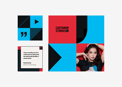 Customer stories 2d branding broshure customer stories design grafic design graphic design illustration logo ui vector