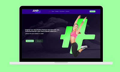 AkoAko Subscription site figma graphic design ui ui ux web design wordpress