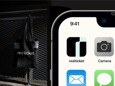 realticket • Branding branding design figma graphic design logo ui