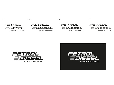 Petrol 2 Diesel // Logo Concepts branding creative design graphic design logo vector