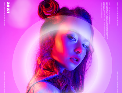 Vivid Visions: A Dazzling Display of Makeup Artistry branding design dribbble fashion graphic design illustration post typography vector