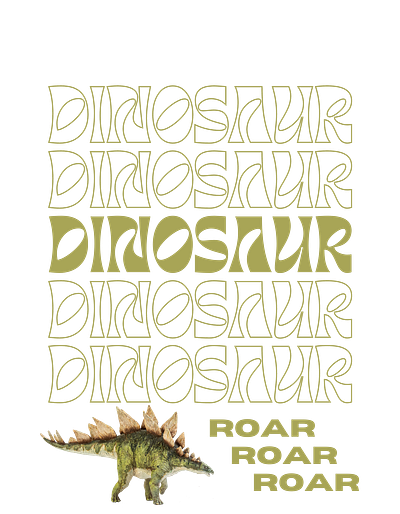 Dinosaur Roar design dinosaur graphic design merch