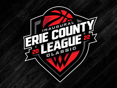 Erie Country League Classic // Basketball Tournament Logo basketball branding erie logo sports sports logo tournament