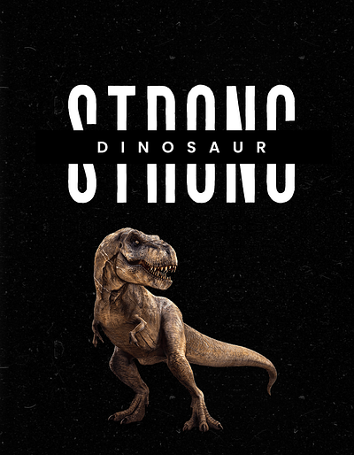 Dinosaur Strong design dinosaur graphic design merch