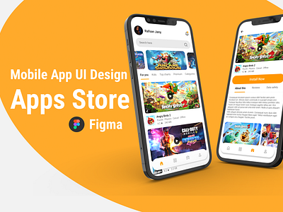 App/Game Installing Mobile App UI Design animation app design appdesign apple art artwork branding development dribble graphic design mobile app motion graphics ui uiux user user interface uxui web web design