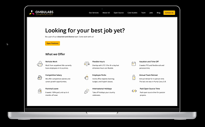OmbuLabs Jobs Page Redesign