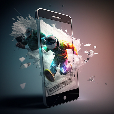 2&3D PHONE design graphic design ui ux