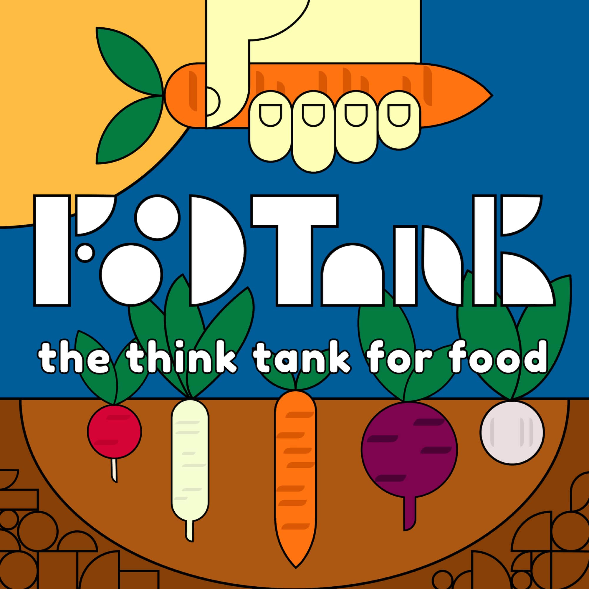 #100 Food Tank brand design brand identity branding daily 100 daily 100 challenge design food tank food tank logo graphic design logo logo design logo identity minimal non profit rebrand rebranding think tank