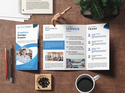 Corporate Tri fold Brochure Design branding brochure brochure design business business brochure company profile corporate corporate tri fold design graphic design shamimgraphic shamimgraphics tri fold brochure trifold