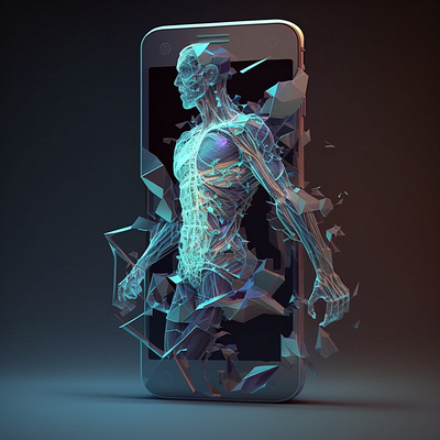 2&3D PHONE design graphic design ui ux