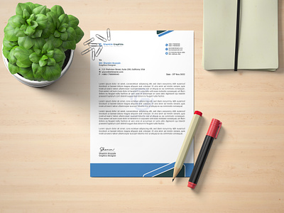 Corporate Letterhead Design a4 branding business corporate corporate letterhead corporate letterhead design creative creative letterhead design graphic design illustration letterhead letterhead design letterhead mockup logo mockup shamimgraphic shamimgraphics