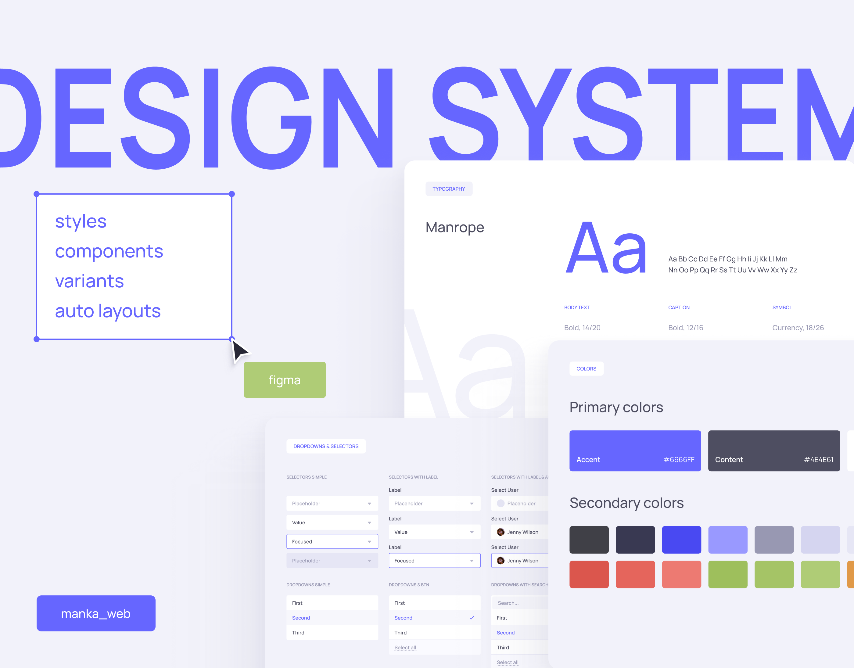 Design System | UI-Kit app design component library components design design system forms graph inputs table ui uikit ux variants web design