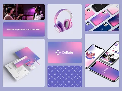 Brand Identity - Collabs brand branding collabs identity influencer logo tech