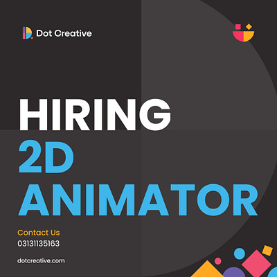Hiring 2D animator 2d animations 3d motion graphics
