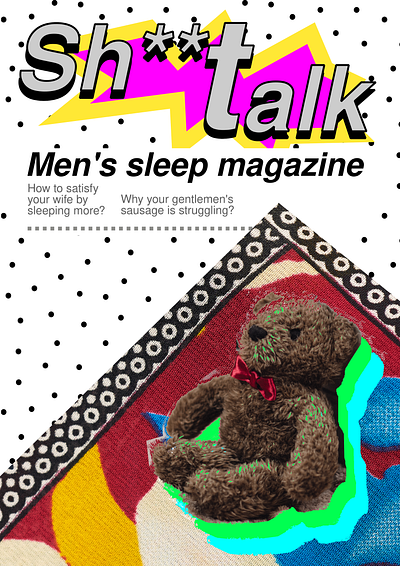 cover for magazine design graphic design