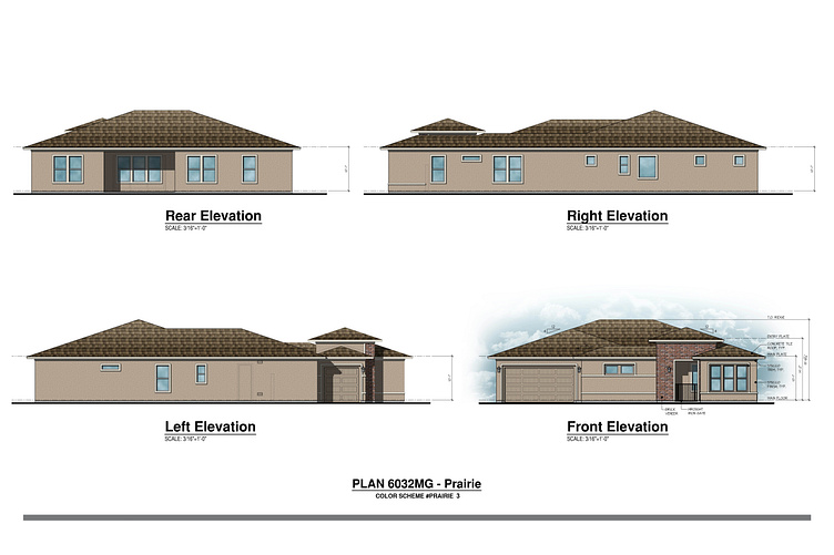 2D Residential Design Review Rendering by Jennifer Reed on Dribbble