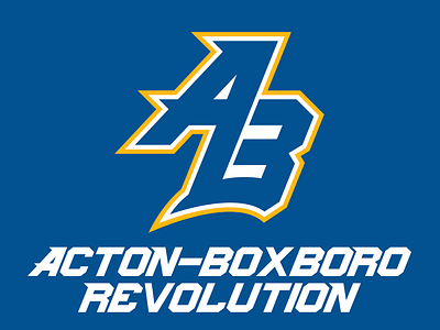 Acton Boxboro High School Athletics abrhs acton acton boxboro boxboro boxborough branding graphic design high school revolution