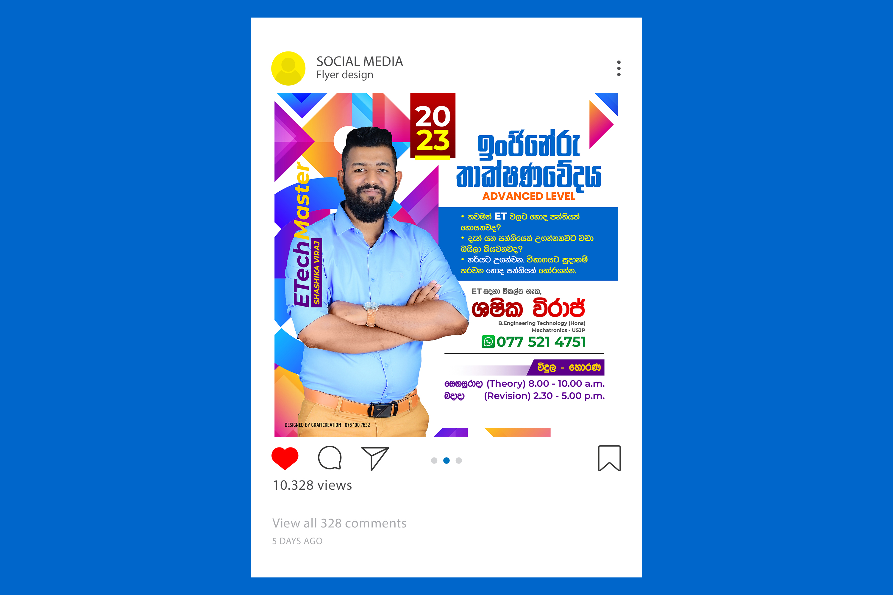 SOCIAL MEDIA FLYER DESIGN Shashika Viraj Liyanwalage By Sachith ...