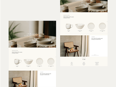 Danielle Template Set branding design e commerce squarespace template ui ux webdesign