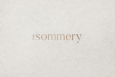 The Sommery | Brand Identity branding design graphic design logo typography