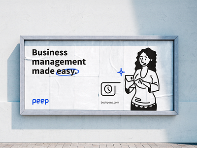 Peep Visual Identity booking branding design doodles graphic design illustration logo peeps people vector visual identity