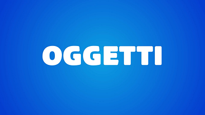 The OGGETTI animation after effects animation color logo motion design motion graphics
