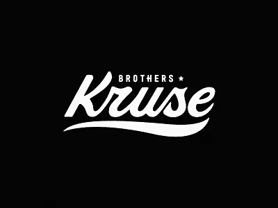 The Kruse Brothers Logo arizona band country design graphic hand illustration lettering logo typography