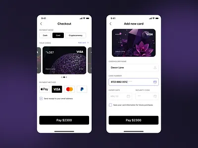 Credit Card Checkout credit card credit card checkout market mobile mobile app online shop payment ui ui design ux