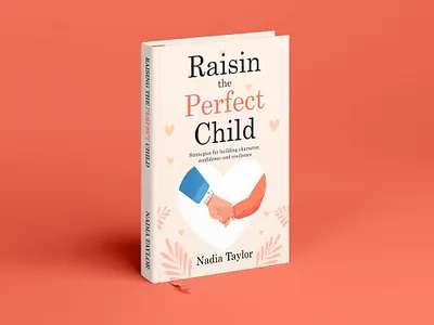 Raising the Perfect Child Book Cover branding cover book cover design depression design flat illustration logo ui vector
